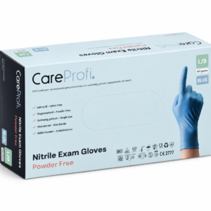 Nitril handschoenen poedervrij blauw normaal 3,5g